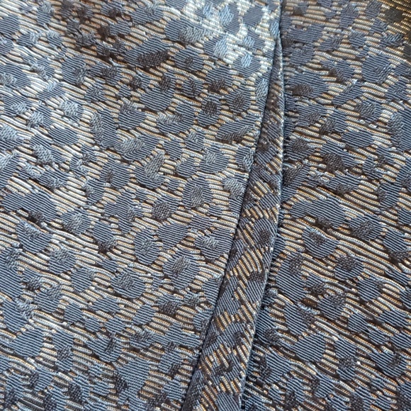 Tahari silver and blue sheath dress - Picture 8 of 8